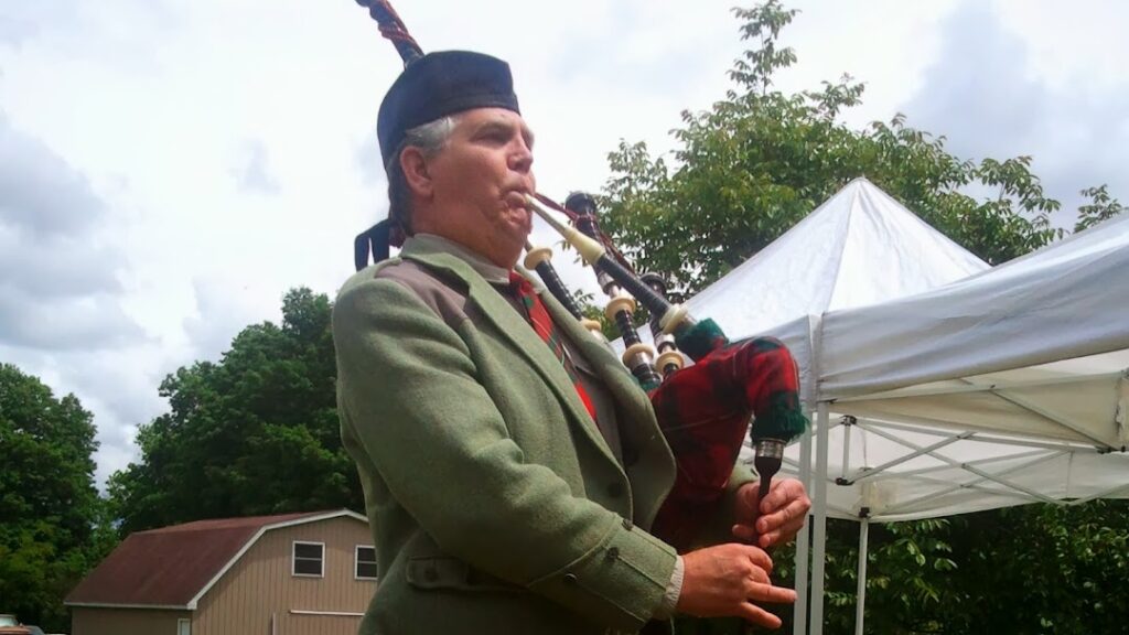 Detroit Bagpiper Tyge Cawthon from Highland Piping